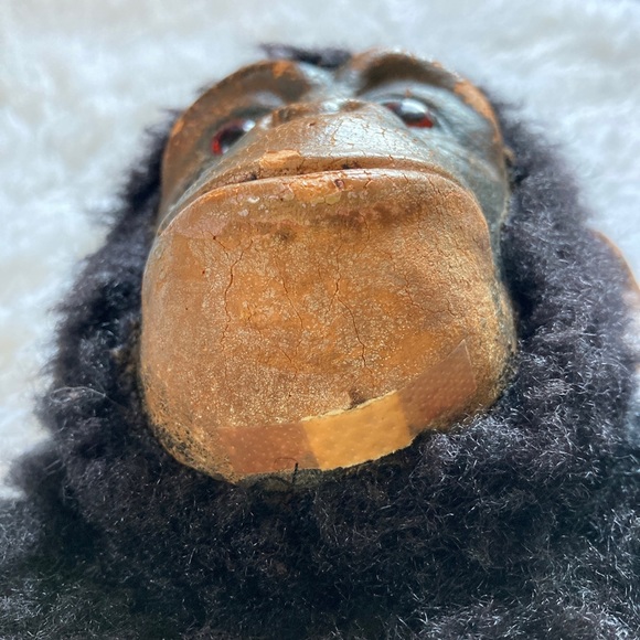 Deans ? Vintage 1960 1970s toy chimpanzee set - Picture 6 of 11